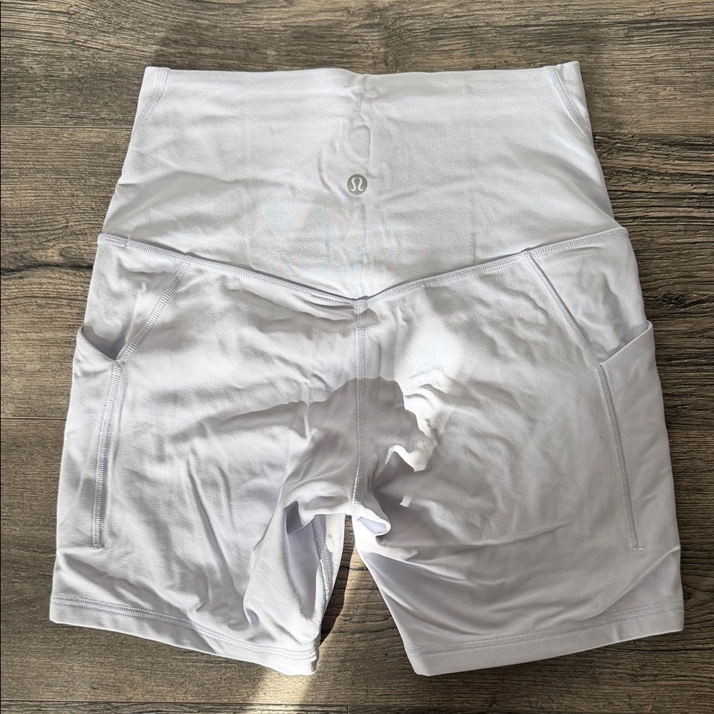 Lululemon Align High-Rise Short with Pockets 6" - Size 6 - Blissful Blue - Picture 3 of 5